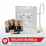 ZOLL AED Plus Pad and Battery Replacement Bundle