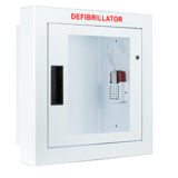 Wall AED Cabinet Large <span class="product-title">Semi-Recessed W/ Alarm</span>
